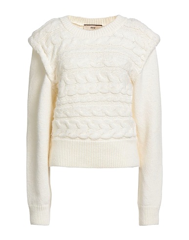 AKEP Pullover Avorio 75% Acrilico, 10% Lana, 5% Viscosa, 5% Poliestere, 5% Altre Fibre