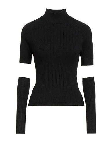 HINNOMINATE Rollkragenpullover Schwarz 52% Viskose, 26% Polyester, 22% Polyamid