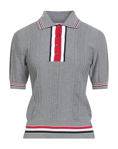 THOM BROWNE Jumper Grey 100% Cotton