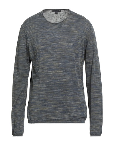 JOHN VARVATOS Πουλόβερ Μπλε αεροπορίας 81% Λινό, 19% Βαμβάκι