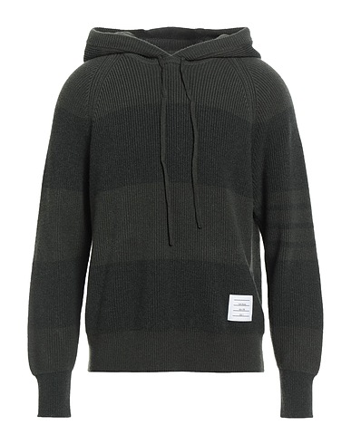 THOM BROWNE Cashmere jumper Military green 100% Cashmere