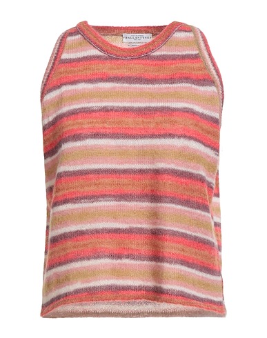 BALLANTYNE Sleeveless sweater Coral 35% Alpaca wool, 35% Mohair wool, 30% Polyamide