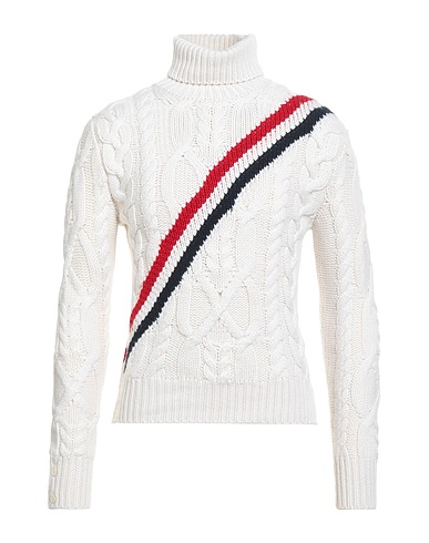 THOM BROWNE Cashmere jumper Ivory 100% Cashmere