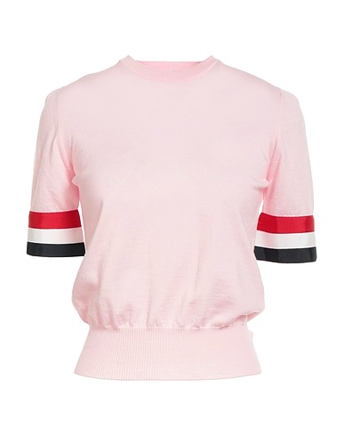 THOM BROWNE Jumper Pink 100% Wool, Polyester