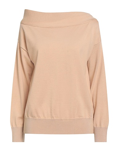 ALPHA STUDIO Pullover Kamel 100% Wolle