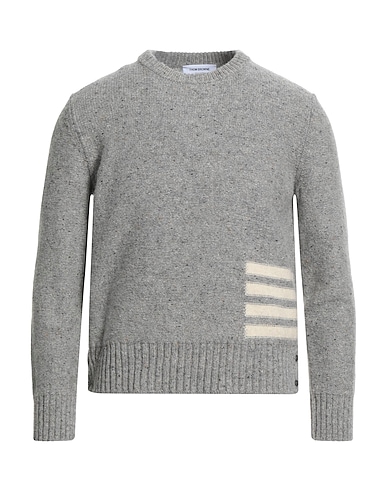THOM BROWNE Sweater Grey 70% Wool, 30% Mohair wool