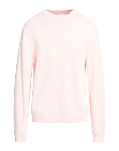 SUN 68 Jumper Light pink 50% Merino Wool, 35% Viscose, 10% Polyamide, 5% Cashmere