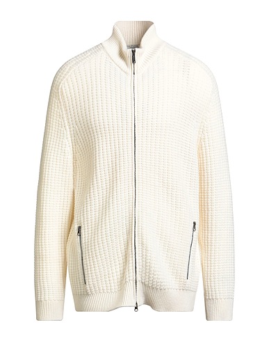 PHIL PETTER Cardigan White 100% Cashmere
