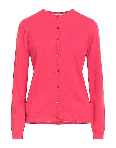 BALLANTYNE Cardigan Fuchsia 100% Cashmere