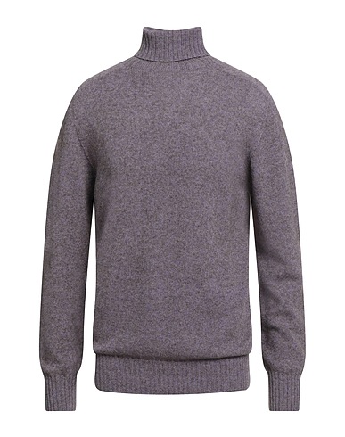 ALTEA Rollkragenpullover Grau 67% Wolle vom Baby-Yak, 33% Kaschmir