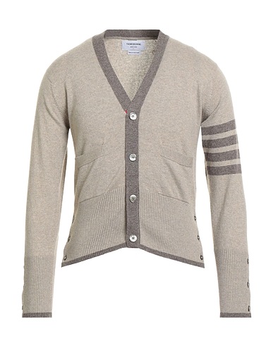 THOM BROWNE Cardigan Beige 100% Cashmere