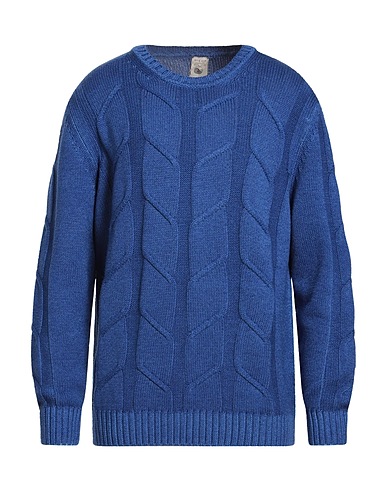 H953 Jumper Blue 100% Merino Wool