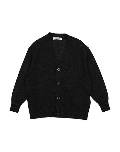PAOLO PECORA Cardigan Charcoal 33% Viscose, 23% Nylon, 20% Cotton, 20% Metallic fiber, 4% Cashmere