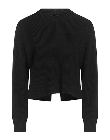 ALPHA STUDIO Pullover Schwarz 40% Wolle, 30% Viskose, 20% Polyamid, 10% Kaschmir