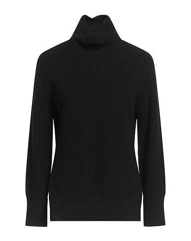 ALPHA STUDIO Dolcevita Nero 40% Lana, 30% Viscosa, 20% Poliammide, 10% Cachemire
