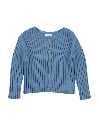 TEDDY & MINOU Strickjacke Blaugrau 80% Polyamid, 10% Wolle, 5% Alpakawolle, 5% Mohairwolle