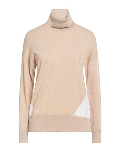 ALPHA STUDIO Turtleneck Beige 40% Wool, 30% Viscose, 20% Polyamide, 10% Cashmere