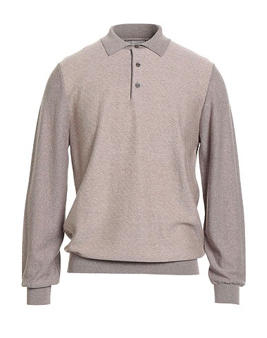 CANALI Jumper Taupe 100% Wool