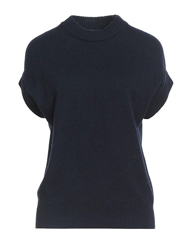 ALPHA STUDIO Pullover Bleu nuit 40% Laine, 30% Viscose, 20% Polyamide, 10% Cachemire