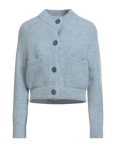 ALPHA STUDIO Cardigan Azure 55% Alpaca wool, 31% Recycled polyamide, 14% Polyamide