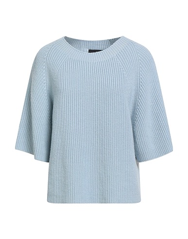 ALPHA STUDIO Sweater Sky blue 100% Merino Wool