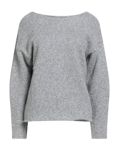 ALPHA STUDIO Pullover Hellgrau 37% Polyester, 28% Alpakawolle, 22% Nylon, 13% Wolle