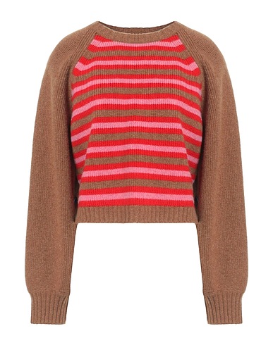 VICTORIA BECKHAM Jumper Brown 100% Wool