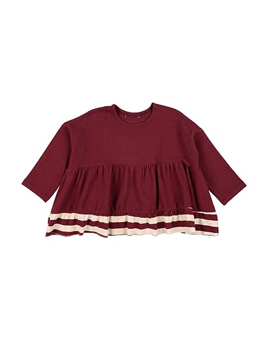 CUCÙ LAB Jumper Burgundy 68% Cotton, 20% Acrylic, 7% Polyamide, 5% Elastane