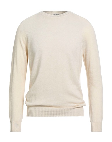PHIL PETTER Pullover Avorio 50% Cachemire, 50% Seta