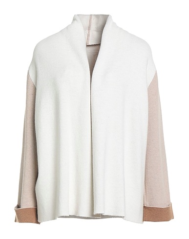 MARIA BELLENTANI Cardigan Beige 35% Poliammide, 30% Lana, 30% Viscosa, 5% Cachemire