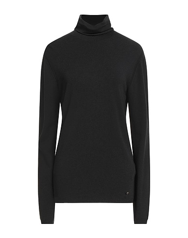 WOOLRICH Polo neck Black 50% Viscose, 30% Nylon, 20% Wool