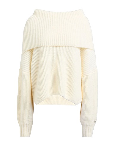 PINKO Jumper Off white 46% Acrylic, 28% Mohair wool, 19% Nylon, 7% Polyester