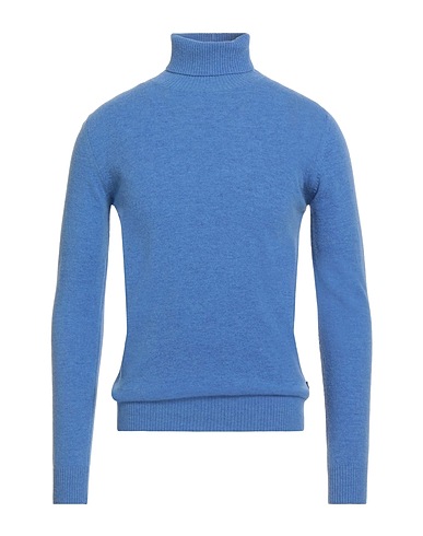 40WEFT Polo neck Blue 80% Wool, 20% Nylon