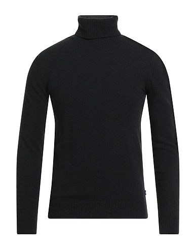 40WEFT Polo neck Black 80% Wool, 20% Nylon