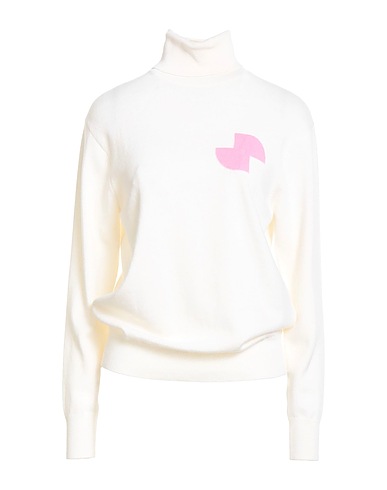 PATOU Polo neck Ivory 90% Merino Wool, 10% Cashmere