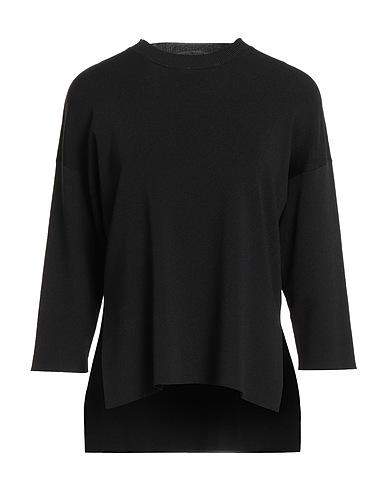 ALPHA STUDIO Jumper Black 65% Viscose, 35% Nylon