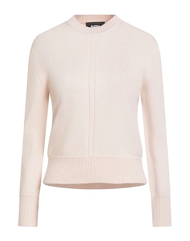 ALPHA STUDIO Pullover Panna 100% Lana Merino