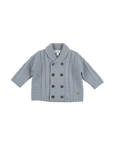 TARTINE ET CHOCOLAT Cardigan Blu chiaro 100% Lana