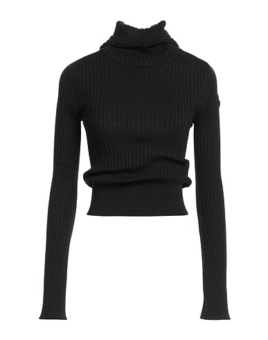 MONCLER Turtleneck Black 50% Acrylic, 50% Virgin Wool