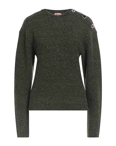 N°21 Pullover Verde scuro 56% Lana, 24% Poliammide, 20% Cotone