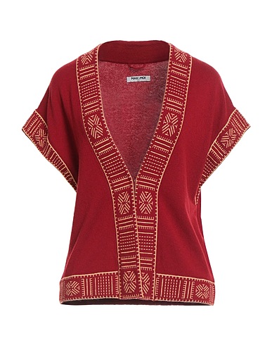 MAX & MOI Cardigan Brick 100% Cashmere