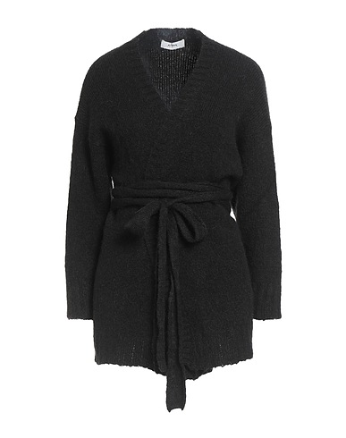 ALPHA STUDIO Cardigan Black 55% Alpaca wool, 31% Recycled polyamide, 14% Polyamide