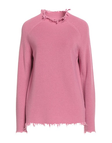 GRIFONI Turtleneck Pink 100% Virgin Wool