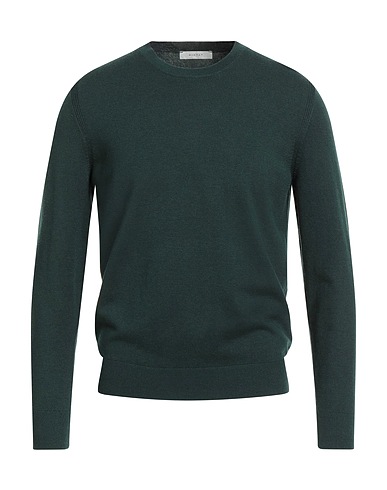 DIKTAT Sweater Dark green 40% Viscose, 30% Polyamide, 25% Acrylic, 5% Cashmere