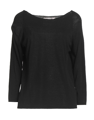 FLOOR Pullover Schwarz 88% Viskose, 12% Polyester