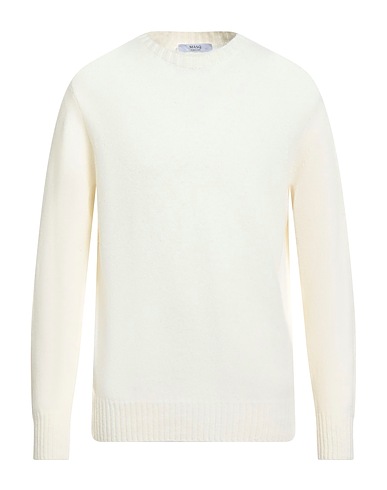 MASQ Jumper White 100% Wool