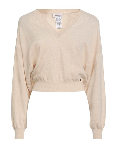 OTTOD'AME Sweater Ivory 40% Merino Wool, 30% Viscose, 20% Polyamide, 10% Cashmere