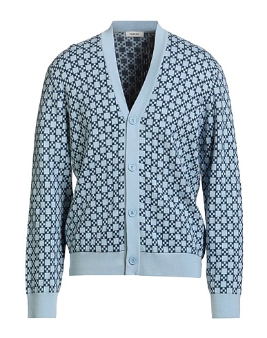 SANDRO Cardigan Sky blue 100% Cotton