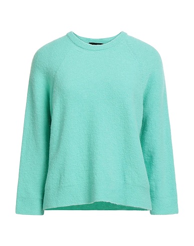 EMPORIO ARMANI Sweater Turquoise 40% Virgin Wool, 38% Polyamide, 18% Alpaca wool, 4% Elastane