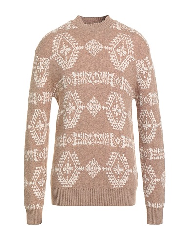 TOOCO Sweater Beige 40% Polyamide, 40% Viscose, 10% Wool, 10% Cashmere